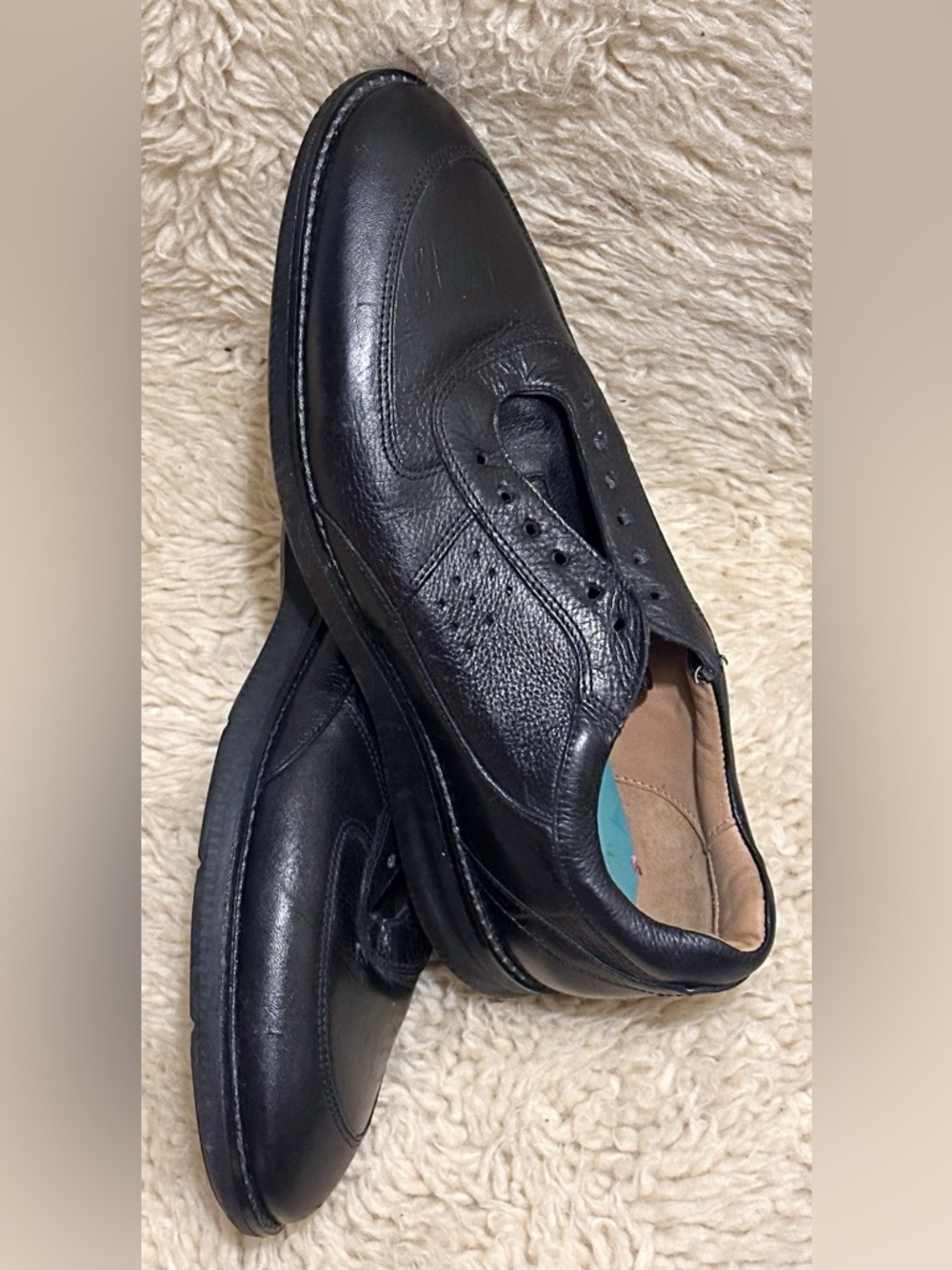Flag LTD. Black Leather Dress Shoes